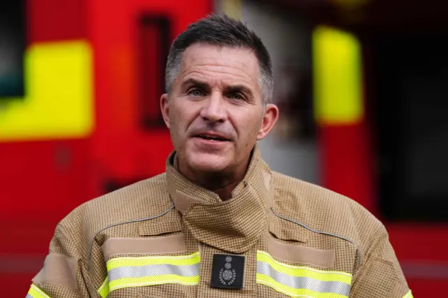 Chief fire officer Simon Tuhull