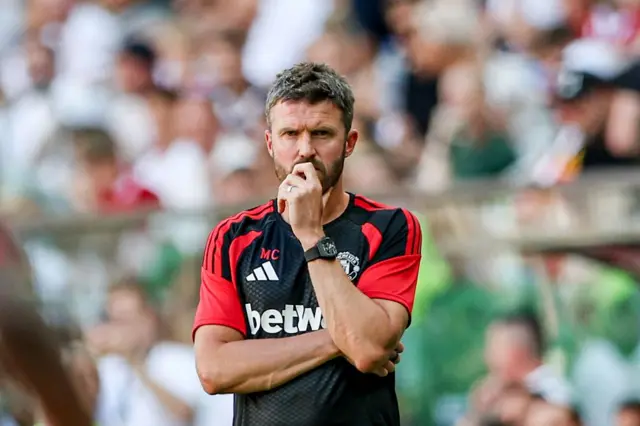 Manchester United manager Michael Carrick