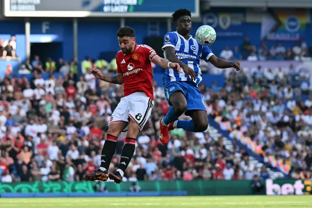 Baleba in action for Brighton