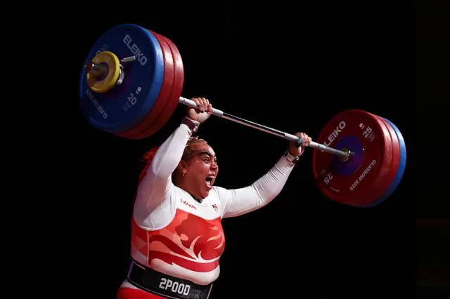 Emily Campbell of Team England