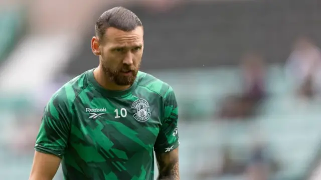 Martin Boyle captains Hibs again this afternoon
