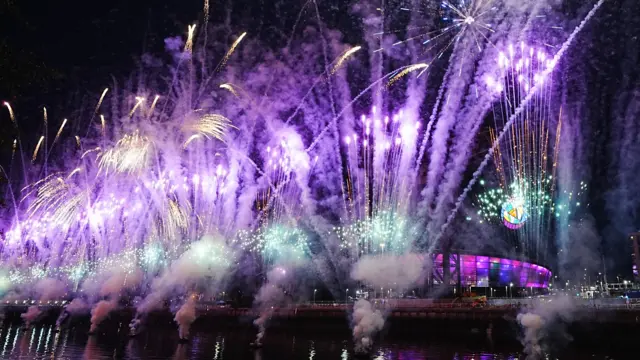 Fireworks on the Clyde