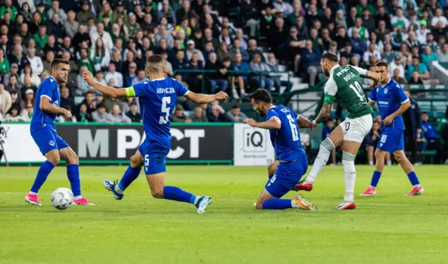 Martin Boyle scored a great solo goal for Hibernian's fourth of the night
