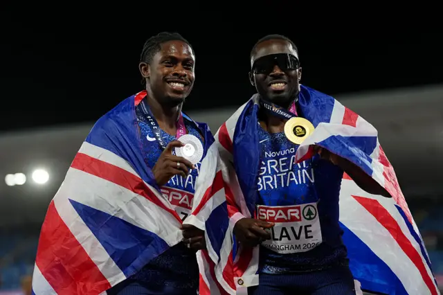 Romell Glave and Jeremiah Azu
