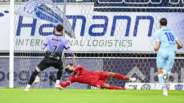 Elding has penalty saved
