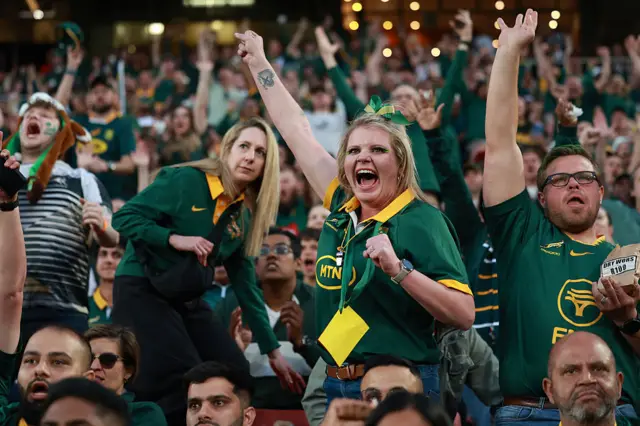 South Africa fans