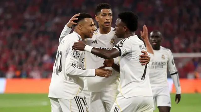 Vinicius, Mbappe, Bellingham