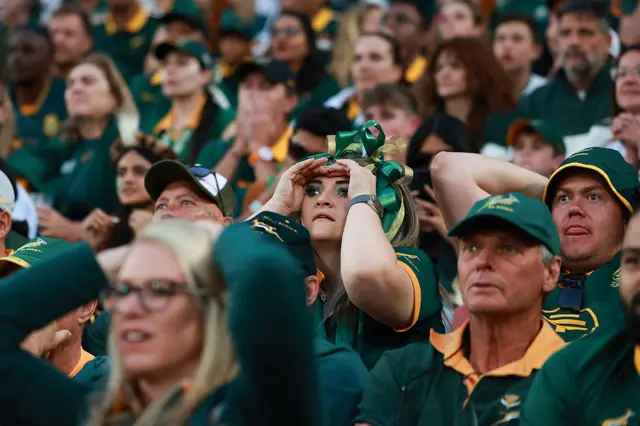 South Africa fans