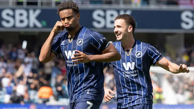 Millwall celebrate