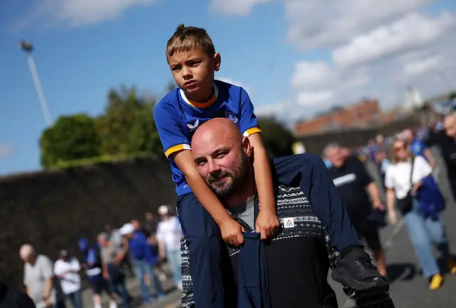 Everton fans