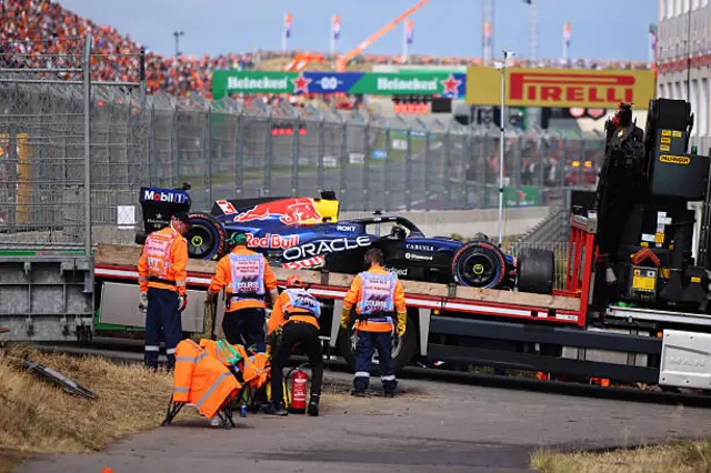Verstappen's car