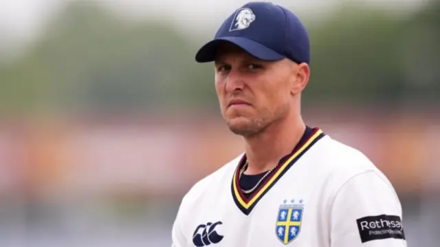 Durham's Brydon Carse on day one