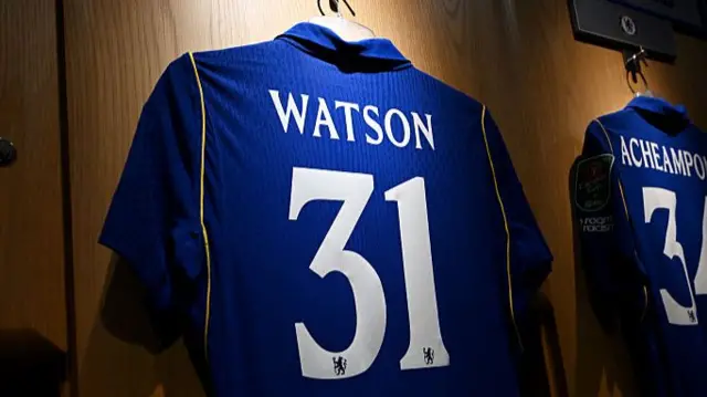 A photo of Reggie Watson's shirt number