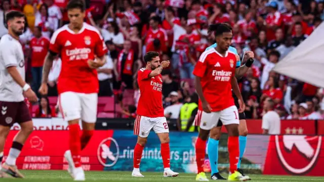 Benfica celebrate