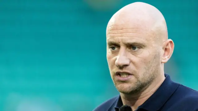 Hibernian head coach David Gray