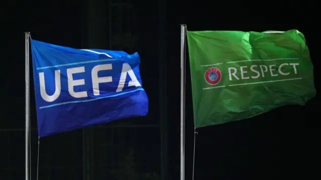 UEFA flags