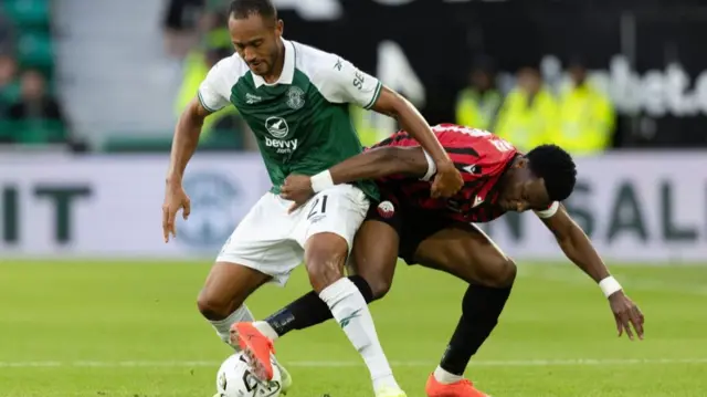 Hibs v Shkendija
