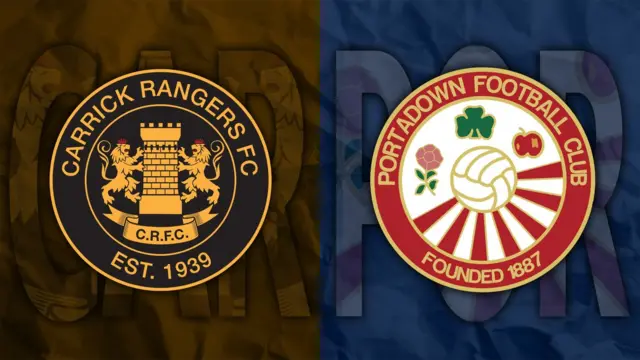 Carrick Rangers v Portadown