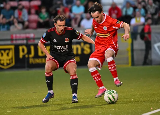 Ben Quinn in action