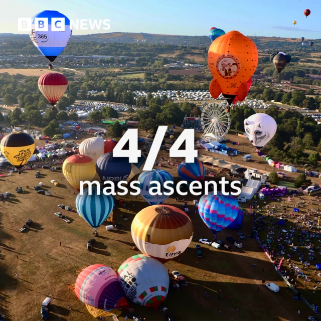 A graphic with hot air balloons and the words 4/4