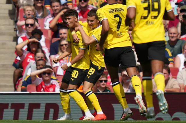 Dortmund celebrate