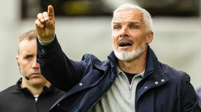 Dundee United manager Jim Goodwin