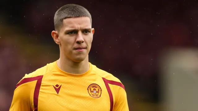 Motherwell defender Martin Moorman