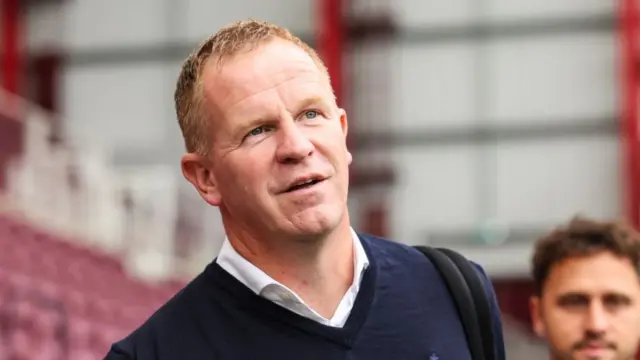 Hearts head coach Wouter Vrancken