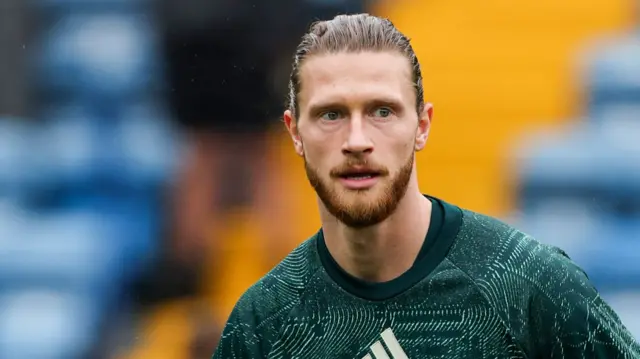 Celtic forward Kasper Hogh