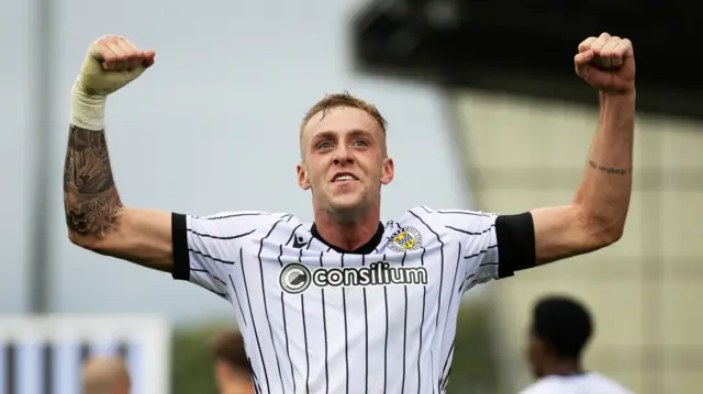 St Mirren midfielder Killian Phillips