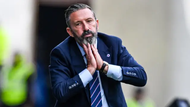 Rangers manager Derek McInnes