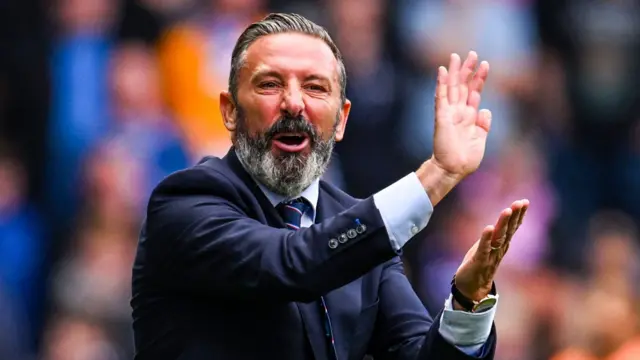 Rangers manager Derek McInnes