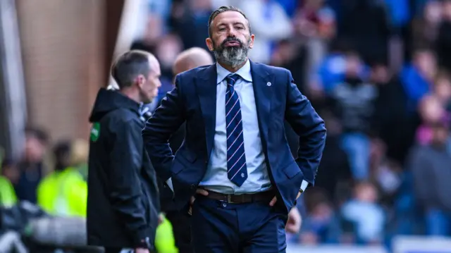Rangers manager Derek McInnes