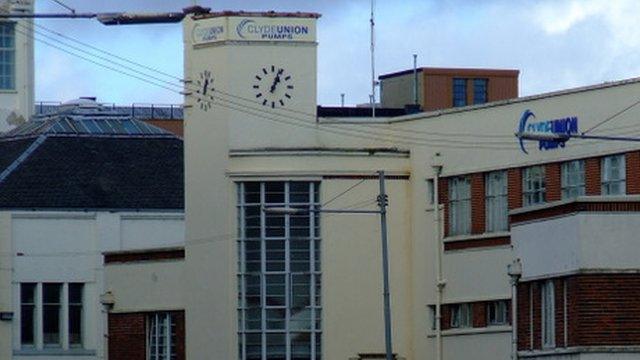 ClydeUnion Pumps building in Cathcart