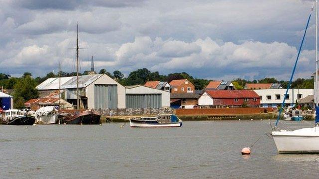 Whisstocks boatyard, Woodbridge