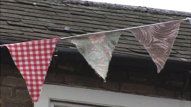 Chatteris High Street bunting