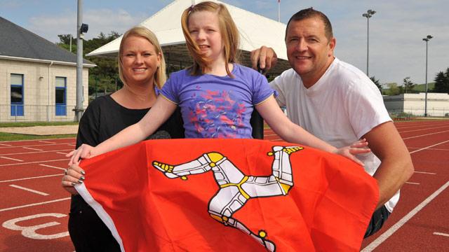 Sophie Birtles with her family