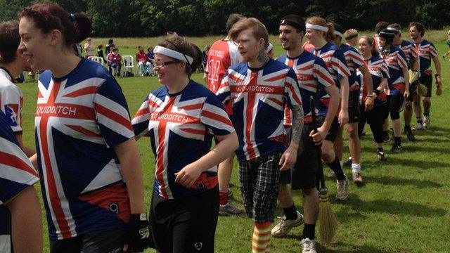 The British Quidditch team