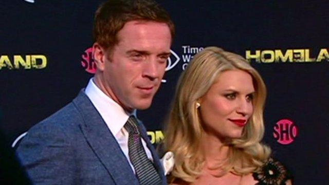 Damian Lewis and Claire Danes