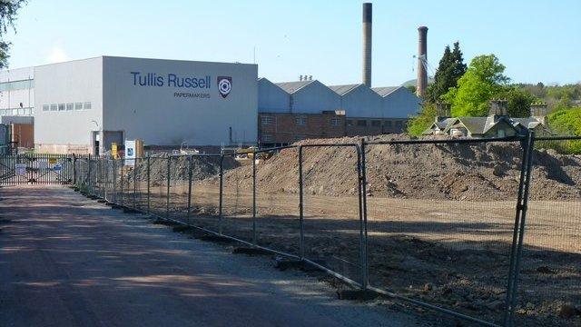 Tullis Russell paper mill, Markinch