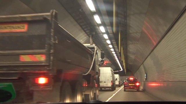 Inside the Blackwall Tunnel