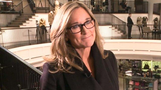 Former Burberry chief executive Angela Ahrendts