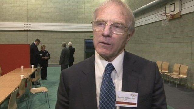 Ron Ball, Warwickshire's first police and crime commissioner (PCC)