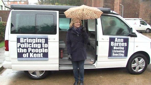 Ann Barnes in Folkestone