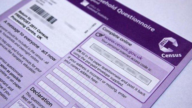 2011 Census form