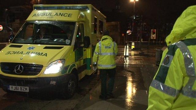 Ambulance crews in Yorkshire