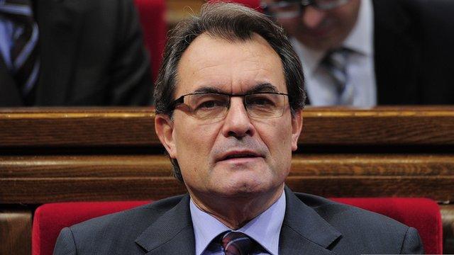 President of Catalonia, Artur Mas - file pic