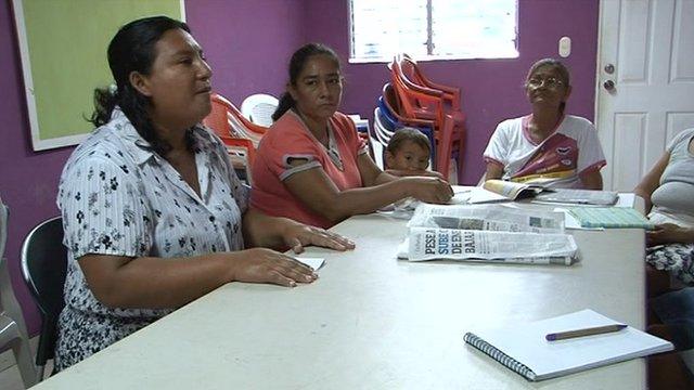 Women discussing