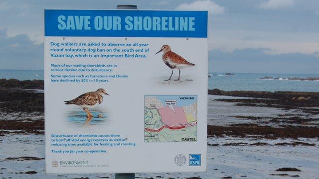 Save Our Shoreline sign