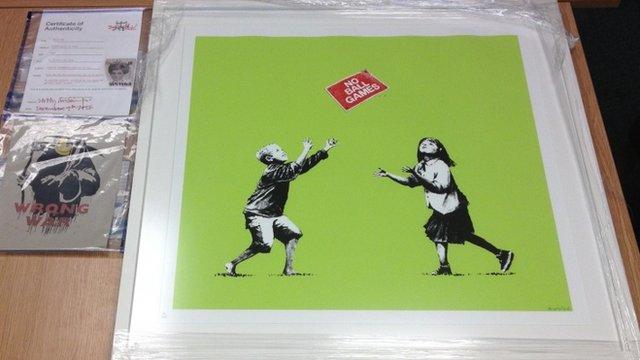 Wrong War by Banksy